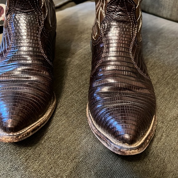 Nocona lizard boots-vintage - Picture 4 of 8